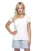 Promostars Ladies' Premium Plus White T-Shirt