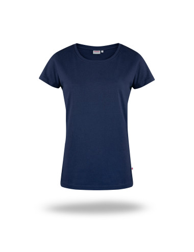 Crimson cut koszulka damska LADIES' PREMIUM PLUS GRANATOWY z haft logo