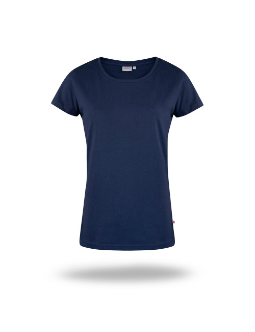Crimson cut koszulka damska LADIES' PREMIUM PLUS GRANATOWY z haft logo
