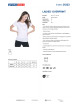 Koszulka damska Promostars Ladies' Overprint biały - P&M