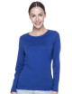 Damen-Reise-T-Shirt, Kornblumenblau, Promostars