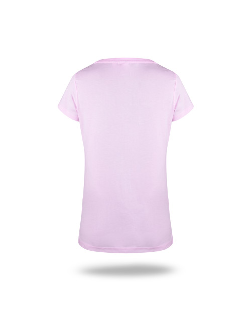 Schweres hellrosa T-Shirt für Damen von Promostars