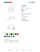 Promostars Classic Baseballcap Weiß