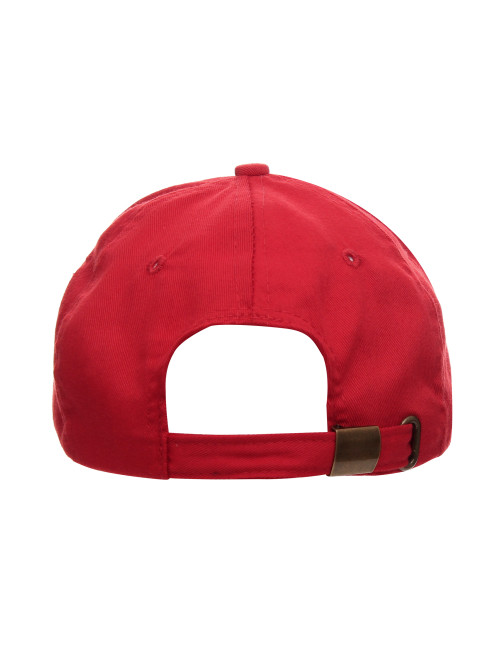 Promostars cap CLASSIC RED with your own print