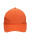 Klassische orangefarbene Baseballkappe von Promostars