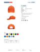 Promostars cap CLASSIC ORANGE