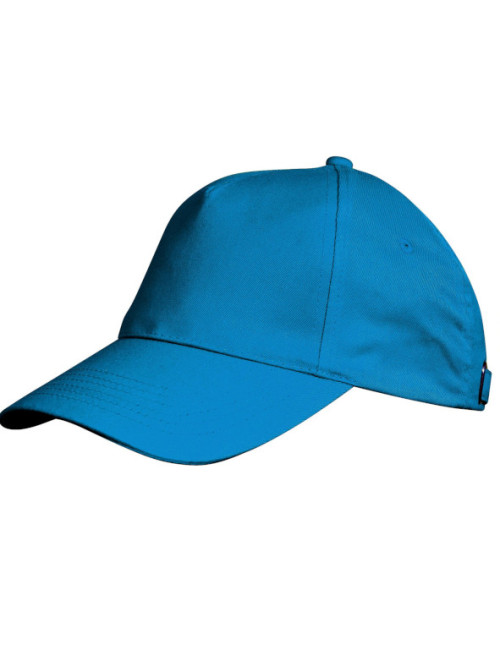 Promostars CLASSIC BLUE Baseballkappe mit gesticktem Logodruck