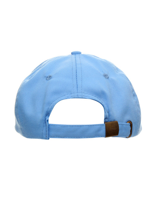 Promostars Baseballkappe CLASSIC BLUE mit Logo-Stickerei