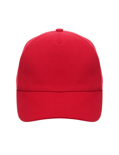 Promostars cap COMFORT RED with your own logo embroidery