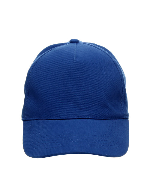 Promostars COMFORT kornblumenblaue Baseballkappe mit Stickdruck unter dem Logo