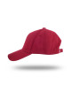Crimson cut cap COMFORT PLUS CHESTNUT under embroidery, logo
