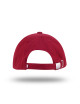 Crimson cut cap COMFORT PLUS CHESTNUT under embroidery, logo