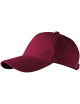 Crimson cut cap COMFORT PLUS CHESTNUT under embroidery, logo