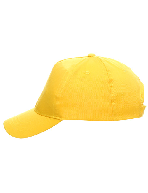 Promostars cap CLASSIC KID YELLOW with your own logo, embroidery