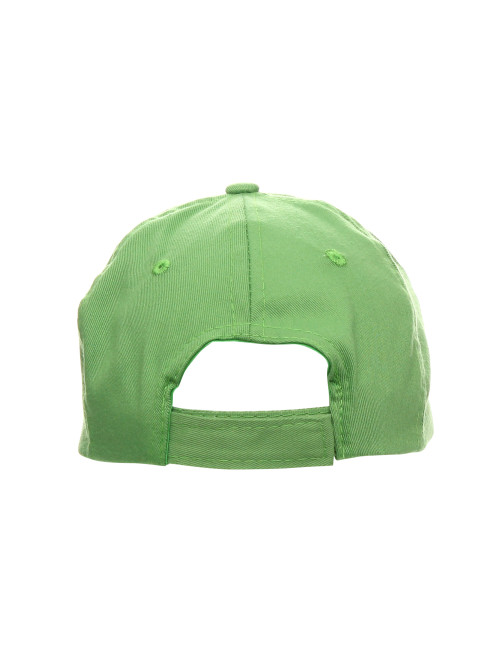 Promostars czapka z daszkiem CLASSIC KID JASNY ZIELONY z nadrukiem