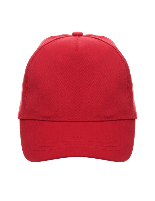 Promostars cap CLASSIC KID RED with own embroidery