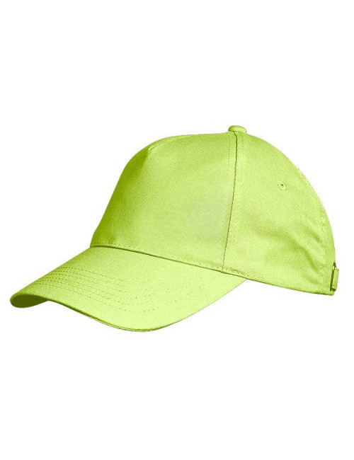 Promostars CLASSIC KID LIME Baseballkappe mit Ihrem eigenen Aufdruck