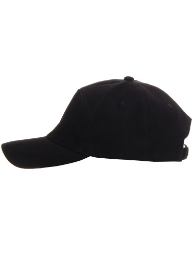 Promostars ACTIVE Baseballkappe SCHWARZ Stickerei, Logo, Druck, dtf