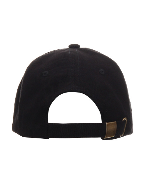 Promostars ACTIVE Baseballkappe SCHWARZ Stickerei, Logo, Druck, dtf
