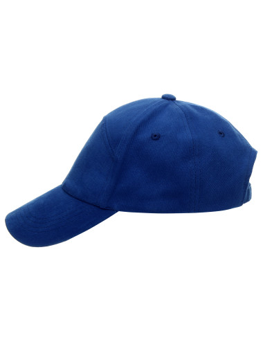 Promostars ACTIVE kornblumenblaue Baseballkappe mit Stickerei, Aufdruck und Logo