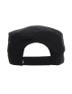 Crimson geschnittene ARMY/RANGER-Baseballkappe, SCHWARZER Logo-Stickaufdruck
