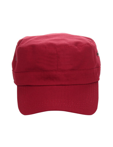 Crimson cut czapka z daszkiem ARMY/RANGER CIEMNO CZERWONY z haft logo