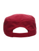 Purpurrot geschnittene ARMY/RANGER-Baseballkappe DUNKELROT mit Logo-Stickerei