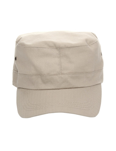 Mütze im purpurroten Schnitt ARMY/RANGER BEIGE mit gesticktem Logo