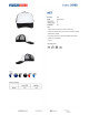 Promostars Baseballkappe NET BLACK/WHITE mit Logo-Stickerei