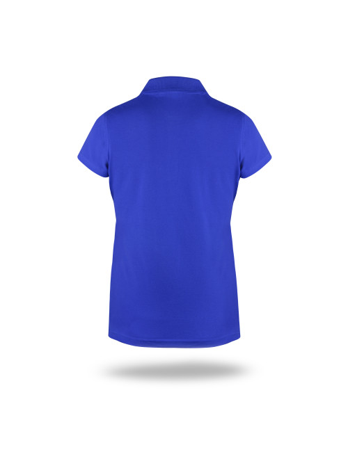 Promostars Women`s POLO LADIES` HEAVY CORNFLOWER with a logo print