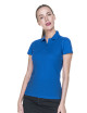 Promostars Women`s POLO LADIES` HEAVY CORNFLOWER with a logo print