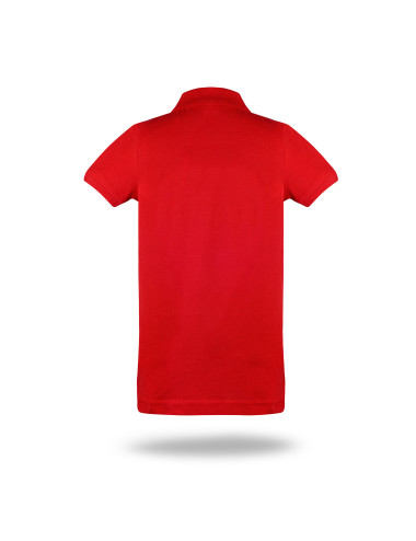Promostars Kinder POLO KID RED mit Ihrem eigenen Aufdruck, Logo