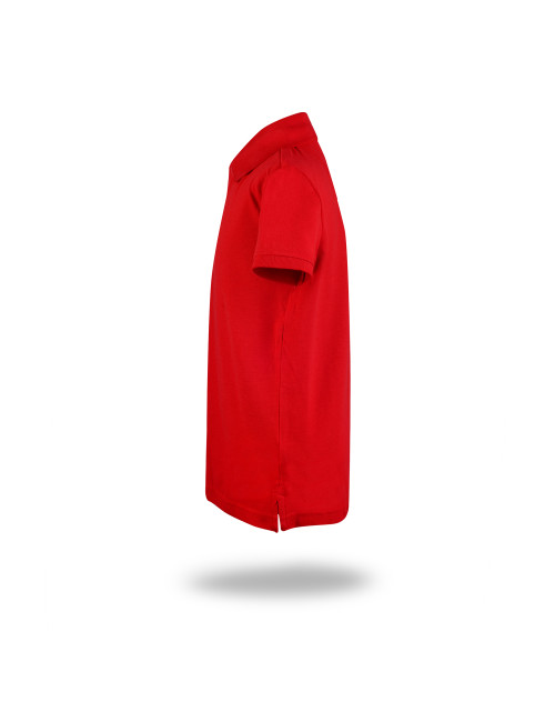 Promostars children`s POLO KID RED with your own print, logo