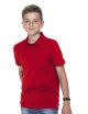 Promostars children`s POLO KID RED with your own print, logo