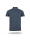 Herrenpolo, marineblauer Regen Crimson Cut