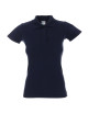 Geffer POLO Damska 450 GRANATOWY pod nadruk, logo, haft, transfer