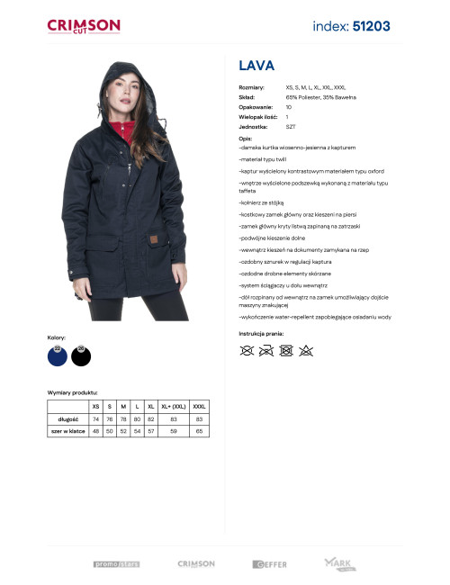 JACKET K LAVA BLACK