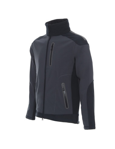 Herrenjacke Promostars Storm dunkelgrau/schwarz