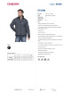 Herrenjacke Promostars Storm dunkelgrau/schwarz