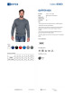 Geffer Men`s SWEATSHIRT 600 GRAY under print logo embroidery