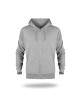 Promostars Men`s SWEATSHIRT WAFFLE LIGHT GRAY MELANGE embroidery print transfer