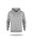 Waffel-Sweatshirt für Herren, hellgrau meliert, Promostars