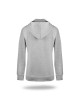 Promostars Women`s SWEATSHIRT COOKIE LIGHT GRAY MELANGE under embroidery print