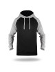 Herrenpullover Promostars Urban schwarz/hellgrau melange