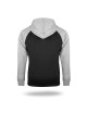 Herrenpullover Promostars Urban schwarz/hellgrau melange