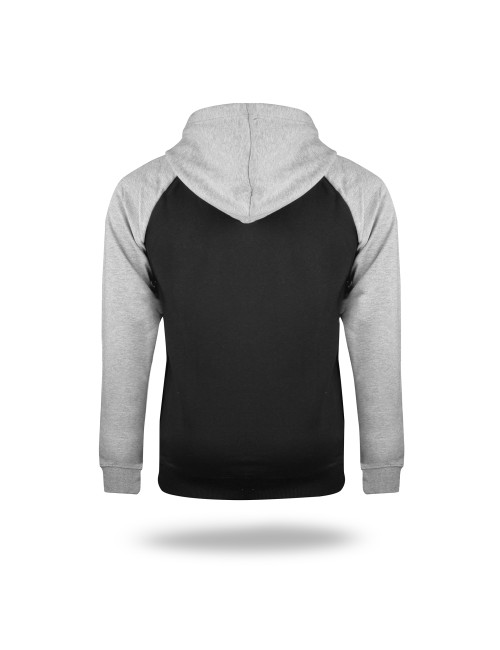 Herrenpullover Promostars Urban schwarz/hellgrau melange