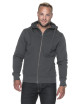 Crimson geschnittenes Herren-SWEATSHIRT, GREY BISON, mit Ihrem eigenen Logo-Aufdruck
