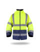 MARK the Helper Men's Hi-Vis Rain Jacket Yellow