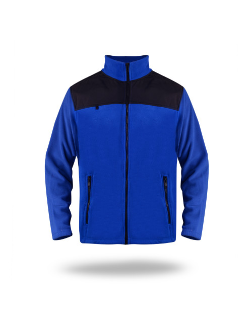 Mark the helper Men`s SWEATSHIRT GUARD CORNFLOWER/BLACK for dtf dtg printing