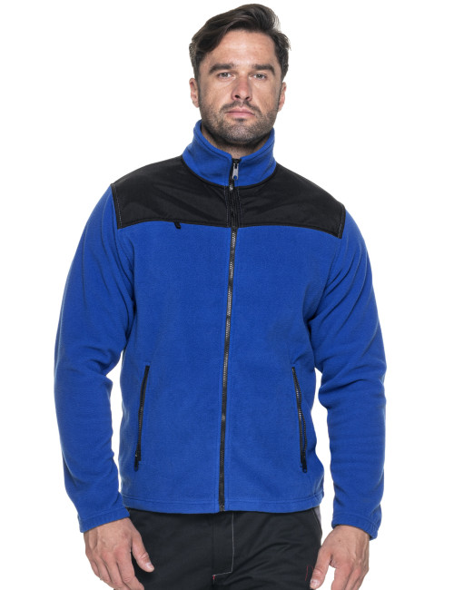 Mark the helper Men`s SWEATSHIRT GUARD CORNFLOWER/BLACK for dtf dtg printing